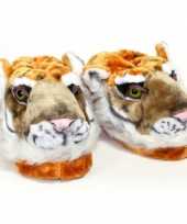 Kinder pantoffels tijger
