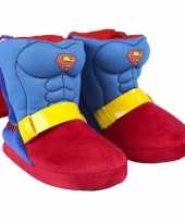 Superman 3d sloffen pantoffels voor jongens kind